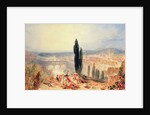 Florence from near San Miniato by Joseph Mallord William Turner