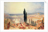 Florence from near San Miniato by Joseph Mallord William Turner