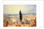 Florence from near San Miniato by Joseph Mallord William Turner