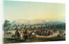 Camp of Piekann Indians by George Catlin
