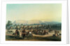Camp of Piekann Indians by George Catlin