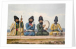 Persian Musicians from 'A Second Journey through Persia 1810-16' by James Justinian Morier