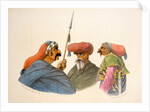 Courdish Chiefs from 'A Second Journey through Persia, 1810-16' by James Justinian Morier