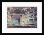Interior of Drury Lane Theatre, 1808 by T. & Pugin A.C. Rowlandson