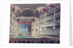 Interior of Drury Lane Theatre, 1808 by T. & Pugin A.C. Rowlandson