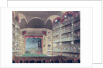 Interior of Drury Lane Theatre, 1808 by T. & Pugin A.C. Rowlandson
