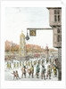 The Procession of Marie de Medici along Cheapside, 1638, published by William Herbert & Robert Wilkinson 1809 by English School