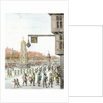 The Procession of Marie de Medici along Cheapside, 1638, published by William Herbert & Robert Wilkinson 1809 by English School