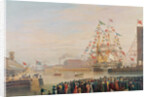 The Opening of St. Katherine's Dock, 25th October 1828 by William John Huggins