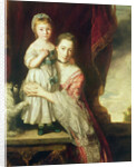 Georgiana, Countess Spencer with Lady Georgiana Spencer, 1759-61 by Joshua Reynolds