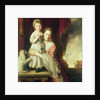 Georgiana, Countess Spencer with Lady Georgiana Spencer, 1759-61 by Joshua Reynolds