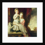Georgiana, Countess Spencer with Lady Georgiana Spencer, 1759-61 by Joshua Reynolds