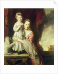 Georgiana, Countess Spencer with Lady Georgiana Spencer, 1759-61 by Joshua Reynolds