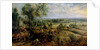 An Autumn Landscape with a view of Het Steen in the Early Morning, c.1636 by Peter Paul Rubens