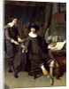 Constantijn Huygens and his clerk, 1627 by Thomas de Keyser