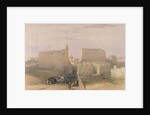 Grand Entrance to the Temple of Luxor by David Roberts