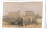 Grand Entrance to the Temple of Luxor by David Roberts