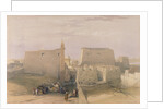 Grand Entrance to the Temple of Luxor by David Roberts