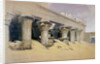 Portico of the Temple of Edfu, Upper Egypt by David Roberts