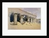 Portico of the Temple of Edfu, Upper Egypt by David Roberts