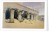 Portico of the Temple of Edfu, Upper Egypt by David Roberts