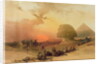 The Sphinx at Giza by David Roberts