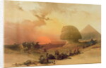 The Sphinx at Giza by David Roberts