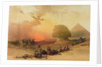 The Sphinx at Giza by David Roberts