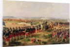 Battle of Fontenoy, 11 May 1745: the French and Allies confronting each other by Felix Philippoteaux