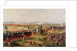 Battle of Fontenoy, 11 May 1745: the French and Allies confronting each other by Felix Philippoteaux
