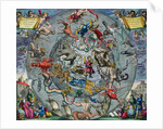 Map of the Constellations of the Northern Hemisphere by Andreas Cellarius