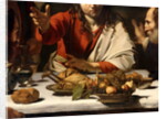 The Supper at Emmaus, 1601 by Michelangelo Merisi da Caravaggio