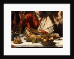 The Supper at Emmaus, 1601 by Michelangelo Merisi da Caravaggio