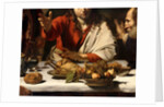 The Supper at Emmaus, 1601 by Michelangelo Merisi da Caravaggio