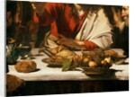 The Supper at Emmaus, 1601 by Michelangelo Merisi da Caravaggio