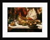 The Supper at Emmaus, 1601 by Michelangelo Merisi da Caravaggio