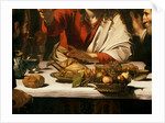 The Supper at Emmaus, 1601 by Michelangelo Merisi da Caravaggio