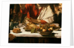 The Supper at Emmaus, 1601 by Michelangelo Merisi da Caravaggio