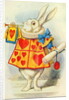 Le lapin blanc, illustration tirée de « Alice au pays des merveilles » de Lewis Carroll by John Tenniel