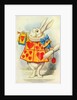 Le lapin blanc, illustration tirée de « Alice au pays des merveilles » de Lewis Carroll by John Tenniel