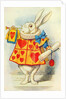 Le lapin blanc, illustration tirée de « Alice au pays des merveilles » de Lewis Carroll by John Tenniel