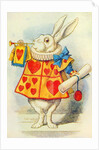 Le lapin blanc, illustration tirée de « Alice au pays des merveilles » de Lewis Carroll by John Tenniel