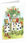 The Playing Cards Painting the Rose Bush by John Tenniel