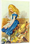 Alice Upsets the Jury-Box by John Tenniel