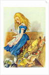 Alice Upsets the Jury-Box by John Tenniel