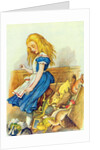 Alice Upsets the Jury-Box by John Tenniel