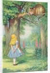 Alice et le chat du Cheshire, 1911 by John Tenniel