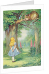 Alice et le chat du Cheshire, 1911 by John Tenniel