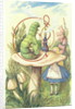Alice rencontre la chenille, 1865 by John Tenniel