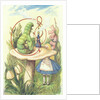 Alice rencontre la chenille, 1865 by John Tenniel